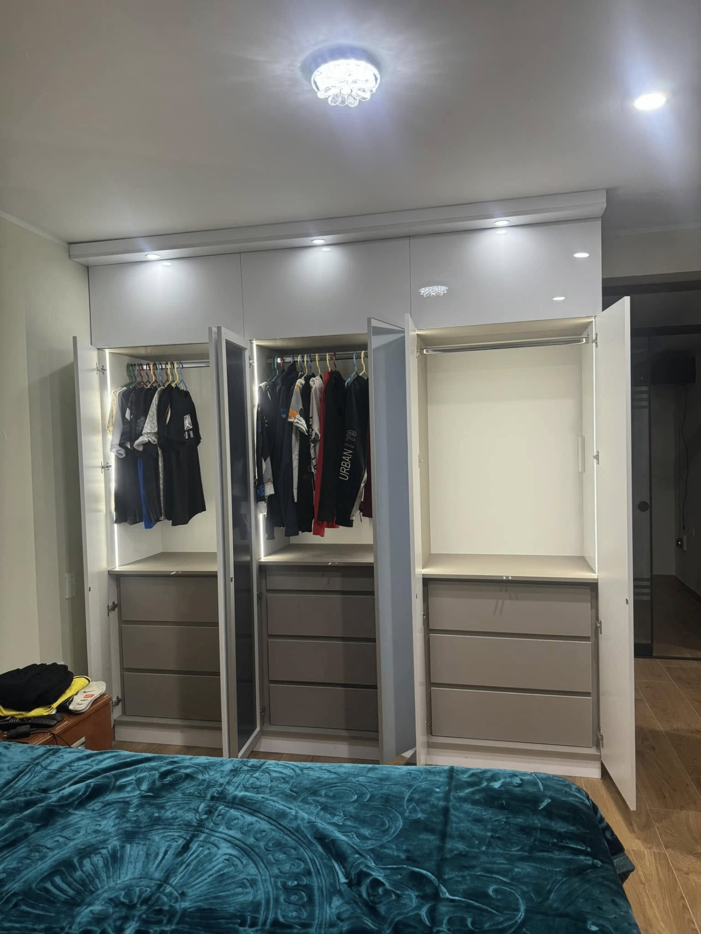 Walk-in closet de lujo